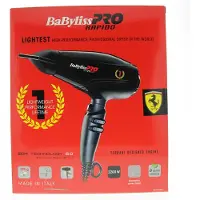 Babyliss PRO Hairdryer Ultra Light Rapido Black 2200W