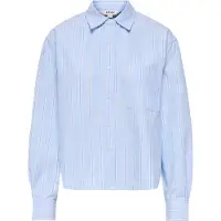 ONLY Onlelowen Ls Stripe Shirt Wvn Ex - White - S