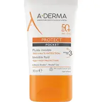 A-Derma Protect Pocket Invisible Sun Fluid Spf 50+ - Nude - 30 ML