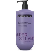 Osmo Super Silver No Yellow Shampoo keltaisuutta ehkäisevä shampoo vaaleille ja harmaille hiuksille 1000 ml