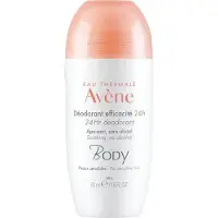 Eau Thermale Avene Body 24H Deodorant roll-on-deodorantti herkälle iholle 50 ml