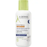 A-Derma Exomega Control Repairing Emollient Night Cream elvyttävä yövoide raapimista vastaan 400 ml