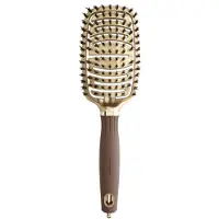 Olivia Garden NanoThermic Ceramic + Ion Flex Collection hiusharja nailon- ja villisianharjakset 1 kpl