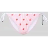 Tommy Hilfiger V String Side Tie Emb. - Pink - XL