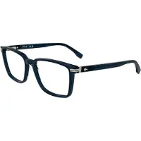 Lacoste L2986 55/17/145 Läpinäkyvät siniset silmälasit Acetate MIEHET L2986