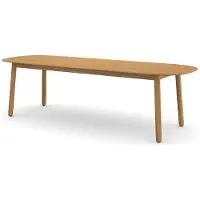 Dedon Mbrace ruokapöytä 90x270 cm AXX teak