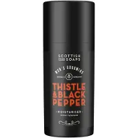 The Scottish Fine Soaps Company Thistle & Black Pepper kosteuttava voide kasvoille miehille 100 ml