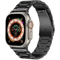 CaseOnline Ranneke BEAD Titaani Apple Watch Ultra (49mm) - Musta