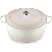 Le Creuset valurautapata Signature, 34 cm, 12 l, hiekanvärinen