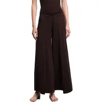 Emporio Armani for woman. EW000614_AF20239 Brown long trousers (L), Casual, Polyamide