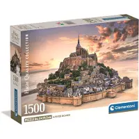 Clementoni Palapeli 1500 Pcs CB High Quality Collection The Mont Saint-Michel Rising