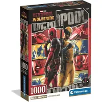 Clementoni Marvel Deadpool 1000p palapeli (Compact Box)