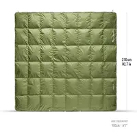 Sea to Summit Tanami Down Comforter Queen Cypress Green Untuvamakuupussit OneSize