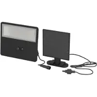 Eglo Panettieri Solar Wall 860LM with Sensor Black/White