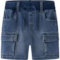 Name it Nmmben Baggy Dnm L Shorts 8610-To Noos - Blue - 98