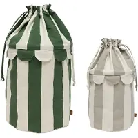 Oyoy MINI Saga Basket - Set Of 2 - Green - ONE SIZE