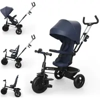 Kinderkraft Kolmipyörä Aston 2 Plus, Sininen