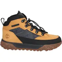 Timberland for boy. TB1A649C2311 GreenStride Motion 6 brown leather ankle boots (34), Flat, Laces, Casual, Outdoor, children's fashion