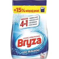 Bryza 4in1 Jauhe Valkoiselle Pyykille 4,55 Kg