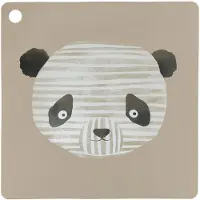 OYOY MINI Placemat Lun Lun - Beige - 0.15X38X38CM