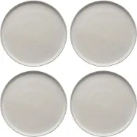 Scandi Living Sandsbro ruokalautanen offwhite, Ø26 cm, 4 kpl