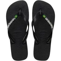 Havaianas Brasil Logo sandaalit , musta