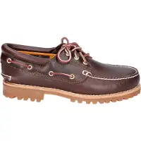 Timberland for man. TB0300032141 Nautical Authentics 3 Eye Classic Lug brown (44), Leather, Flat, Laces, Casual