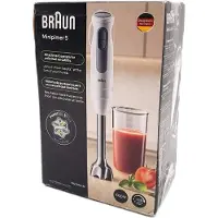 Braun MultiQuick 5 MQ 50001 M 1000 W 0,6 l -sauvasekoitin, harmaa/valkoinen