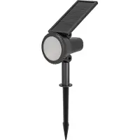 Eglo - SAMBUCO Solar Spot Spike RGBW - Black