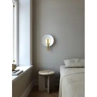 Nordlux Seinävalaisin by Nordlux, Furiko, Valkoinen, Makuuhuone, Metalli, Design