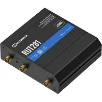 Teltonika networks rut281 sim esim 4g/lte/3g/2g router with global teltit modem