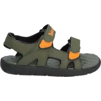 Timberland Perkins Row Backstrap Sandal Leaf Green - Orange - 32