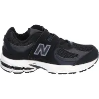 New Balance 2002 Kids Hook & Loop - Black - 23