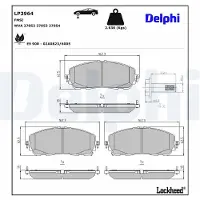 Delphi Jarrupalasarja, levyjarru LP3964