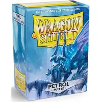 Arcane Tinmen Dragon Shield Sleeves Standard Size Matte Petrol (100ct)