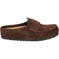 Birkenstock Loafer 'Naples' tummanruskea