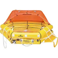 PLASTIMO Transoce Isaf/iso 24h Alaslaskettava Pelastuslautta Säiliössä 54566