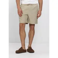 Woodbird Wbbommy Linen Shorts - Beige - S