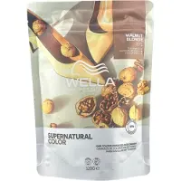 Wella Supernatural Color 7/71 Walnut Blonde Ammattilaisten hiusväri 120 g