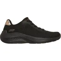 SKECHERS Matalavartiset tennarit 'BOBS SQUAD WAVES-CURRENT LOOK' roseekulta / musta