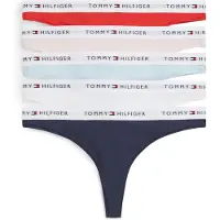 Tommy Hilfiger Underwear Stringit marine / pastellinsininen / pastellinpinkki / punainen / valkoinen