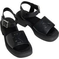 Calvin Klein Chunky Sandal Lth Mg - Black - 37