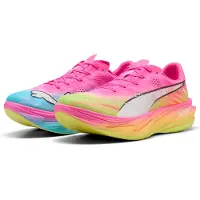Puma Deviate NITRO Elite 4 Showtime Pink Yellow SS26 Shoes, Size 44 - EUR