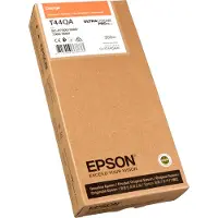 Epson C13T44QA40 Mustepatruuna oranssi, 350 ml