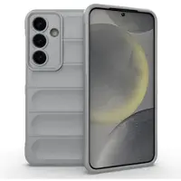 Mtp Products Samsung Galaxy S25+ Rugged TPU Suojakuori - Vaaleanharmaa