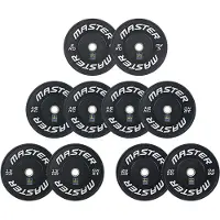 Master Fitness Bumper Set 120 kg SkiTeam