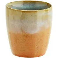 Madam Stoltz Kuppi Ø7,5 Cm / Vaaleansininen - Kahvikupit Kivitavara Oranssi - YT22C432-BNY-B