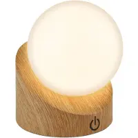 Valotorni Sora pöytävalaisin IP44 2W 2700K puu