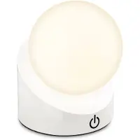 Valotorni Sora pöytävalaisin IP44 2W 2700K valkoinen