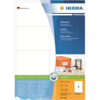 Herma 4626, Valkoinen, Suorakulmio, Kiinteä, Paperi, Matta, Laser/Inkjet